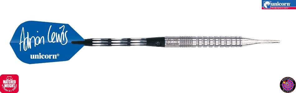 Soft Dartpfeil Unicorn - Maestro Premier Tungsten Adrian Lewis